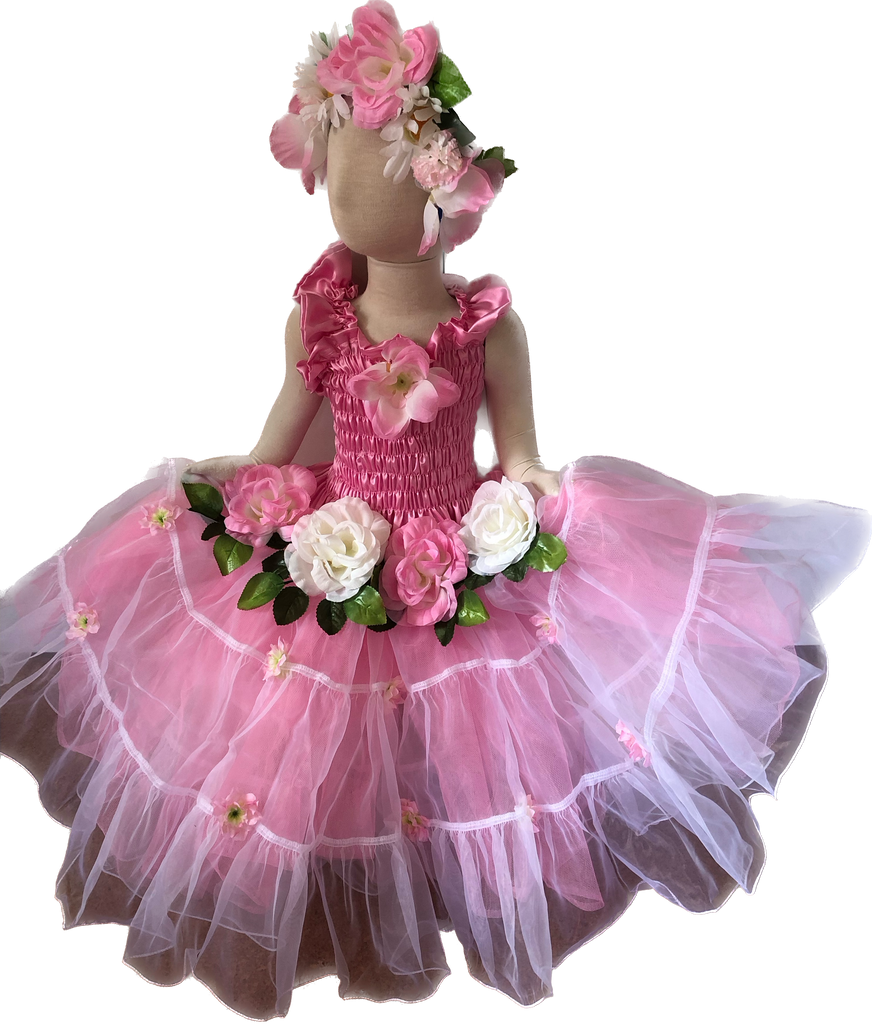 Half Tulle Petticoat Size 8-10 - Pink Princess